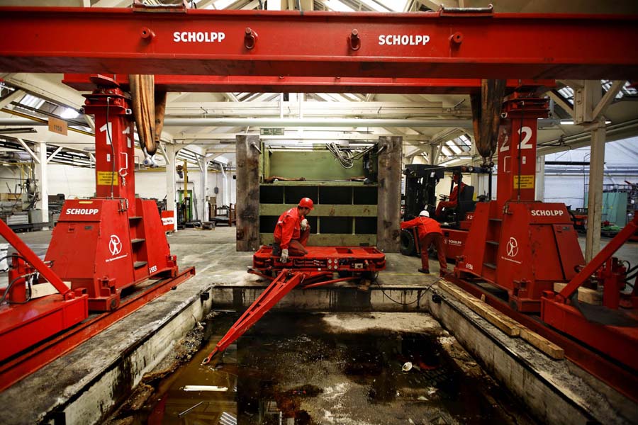 El desmantelamiento industrial es un servicio del grupo SCHOLPP