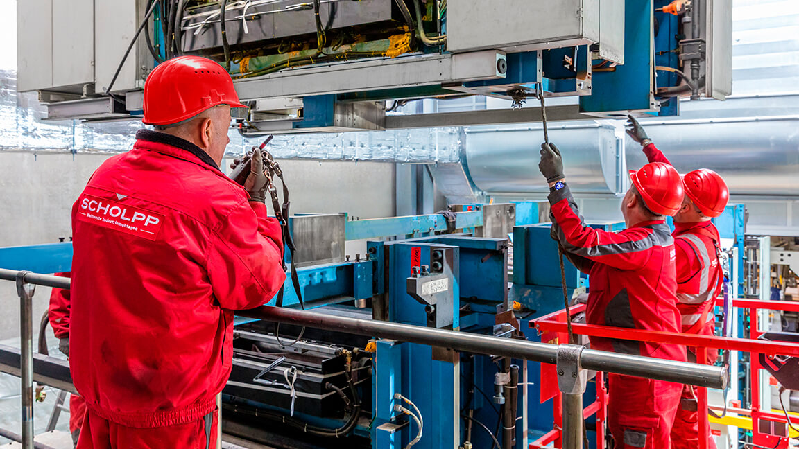 Reubicación de una Prensa Hidráulica industrial.